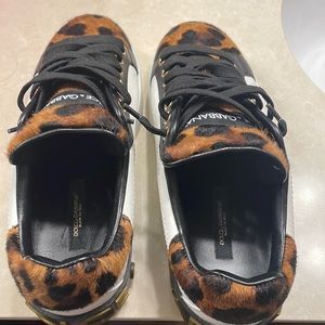 Calf hair Authentic D&G Tennis shoes